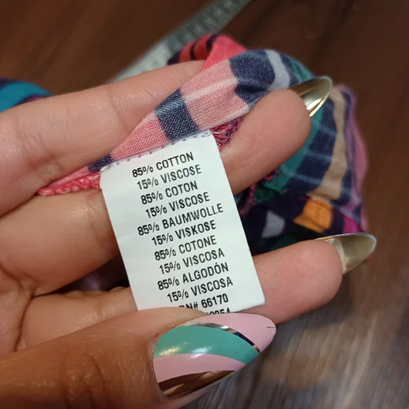 Anthropologie Conditions Apply Striped Cover-Up Kaftan Kimono One Size - Picture 7 of 10